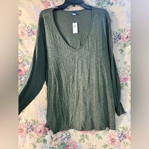 Old Navy Women's Green Blouse